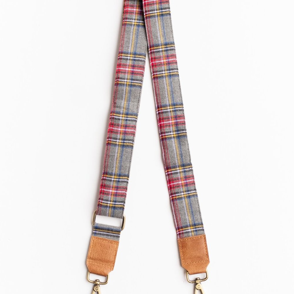 NWT Plaid Tartan Bag Strap